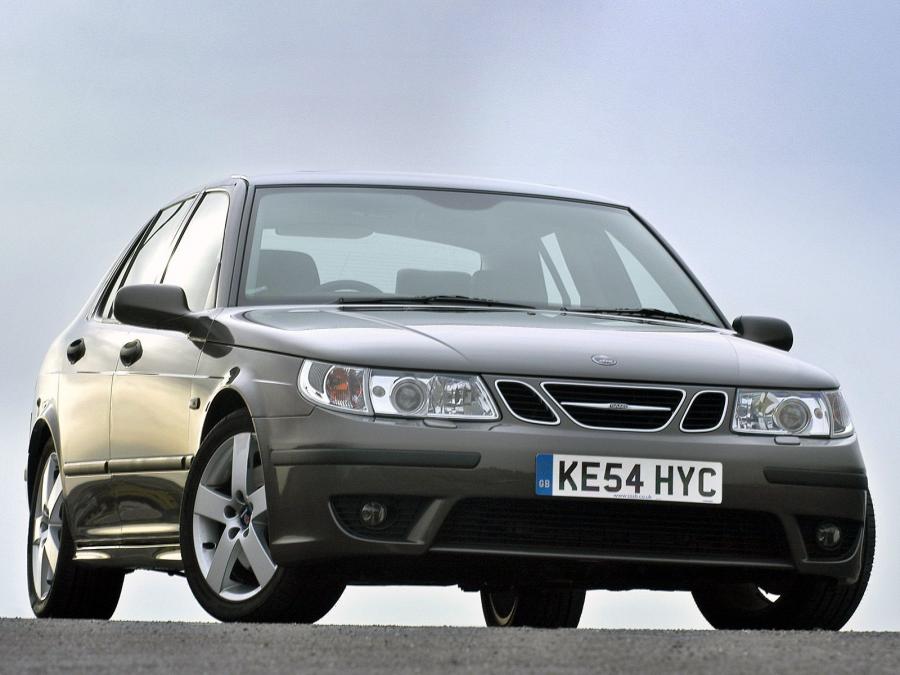 Saab 9-5 Aero Sedan (UK) '2002
